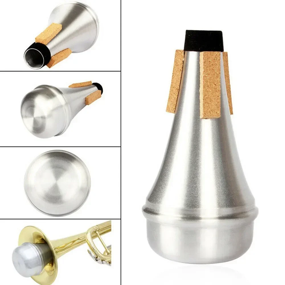Trumpet Instrument High Quality Trumpet Mute Silenter Trumpets Tool Anti-disturbance Instrument Lightweight Practice 133mm
