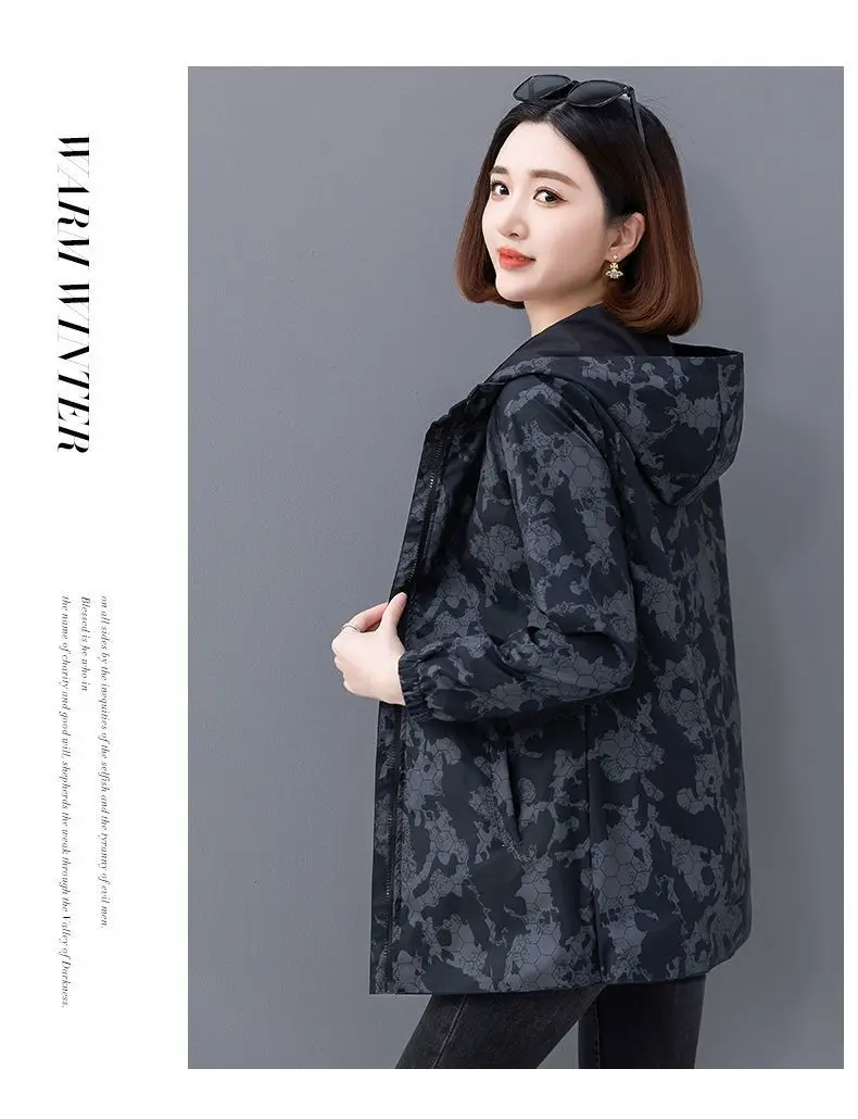 Spring Women's Jackets Causal Windbreaker 2024 New Two-Sided PiercingThin Basic Coat Lightweight Jacket Outwear Women Clothing