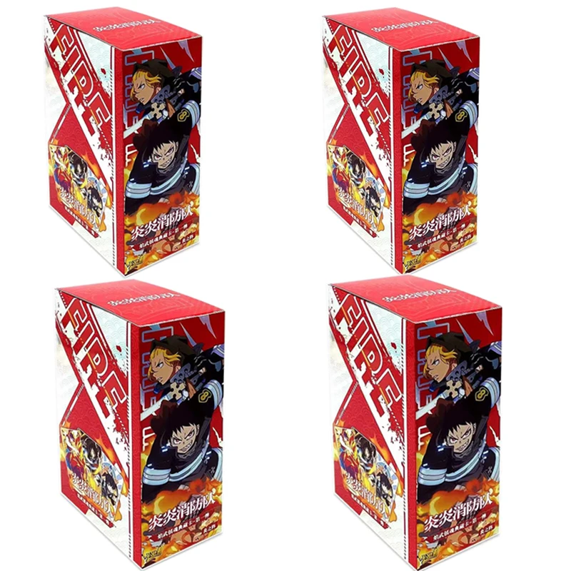 KAYOU Fire Force Card Collection Cards Box Anime Peripherals Shinra  Kusakabe Arthur Boyle Paper Hobby Children's Gifts Toys - AliExpress