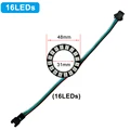 16LEDs Black
