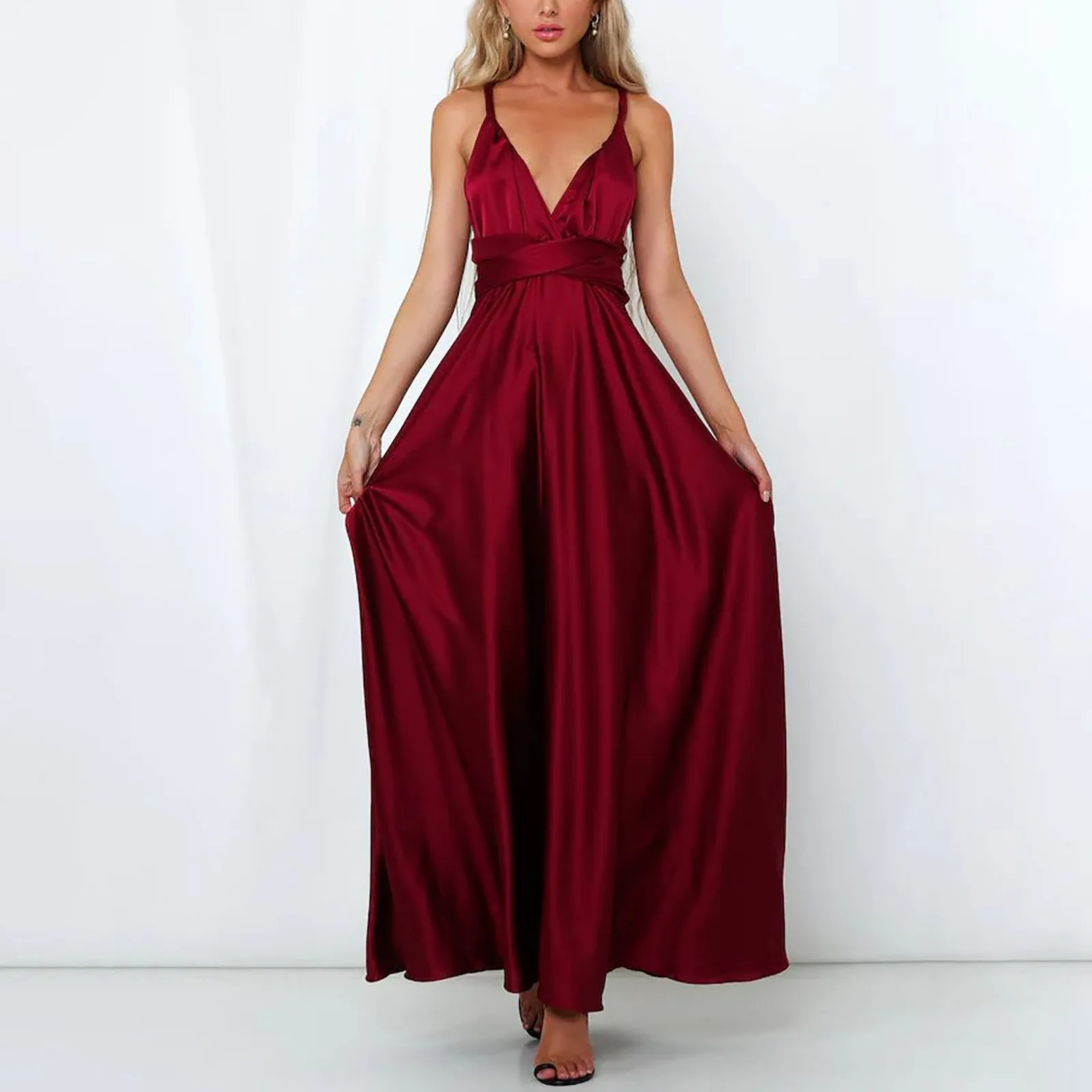 

Sexy Women Boho Maxi Dress Bandage Long Party Multiway Bridesmaids Convertible Infinity Large Swing Dresses Longue Party Dress