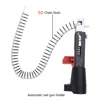 Automatic Chain Nail Gun Adapter Nozzle Screw Gun for Electric Drill Cordless Power Drill  Self-tapping chain with screws Tools 6