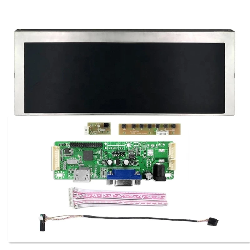 7.8 ġ 800x300  Ʈġ  IPS LCD ȭ ÷ AA078AA01 LVDS HD MI VGA Ʈѷ   ̾