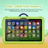 New Arrival 7 Inch 5G WiFi Kids' tablet Quad Core 4GB+64GB ROM Google Learning Education Version Dual Cameras Tablets Android 13 3