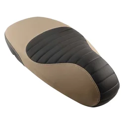 Premium Leather Seat Cover Sleeve Guard for VESPA Motorcycle Accessories (Champagne)
