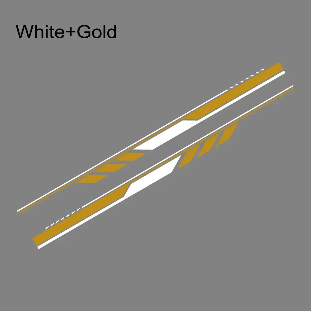 Car Side Door Sticker Creative Stripes Vinyl Decals Trims Auto Accessories