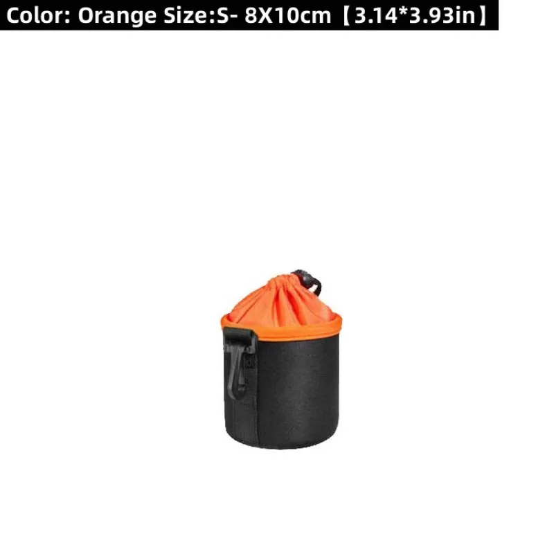 Waterproof Camera Lens Pouch Bag – Soft Drawstring Protector Case