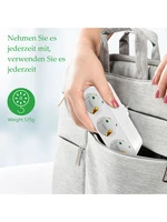 EU Electrical Socket 3 Outlets European Standard Adapter Expansion Power Socket 2Pin Plug Extension AC Converter Adaptor home - Image 6