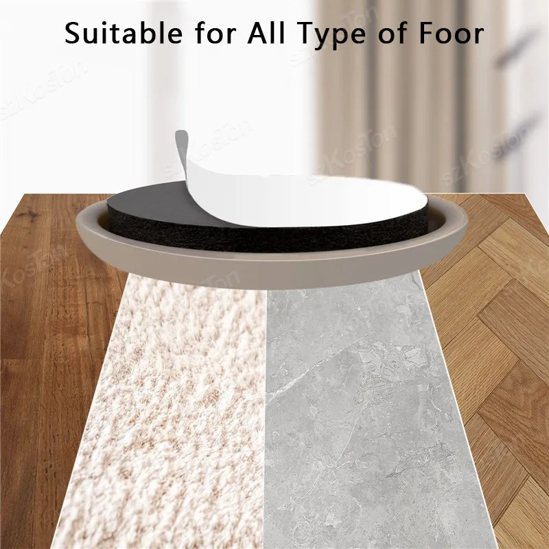Self-Adhesive Furniture Slider Pads – Floor Protectors for Chairs, Tables, and Sofas (20-Pack)
