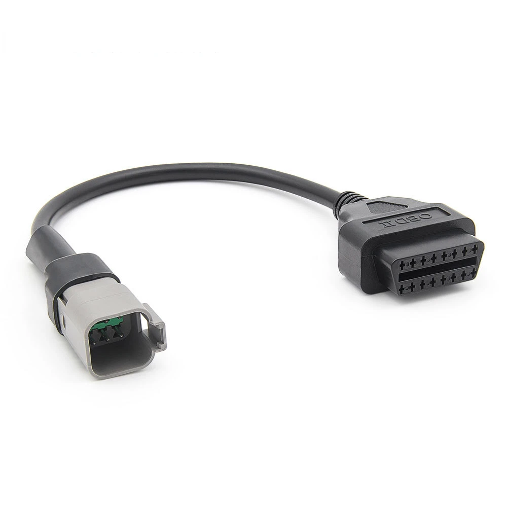Faut Code Diagnostic Extension Adapter for BRP 6Pin MOTO For ATV/UTV Motorcycle OBD2 16Pin for Bombardier 6Pin Motorcycle Cable 4