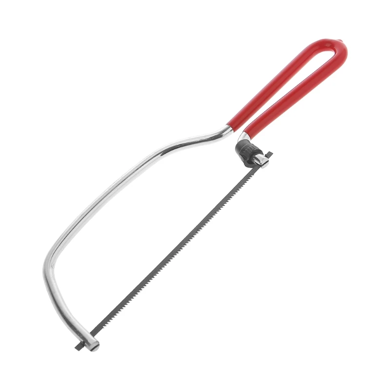 X37E Fine-toothed Mini Scroll Coping Plastic, and Steel Metal DIY Hand Hacksaw Woodworking Tool Replacement 3