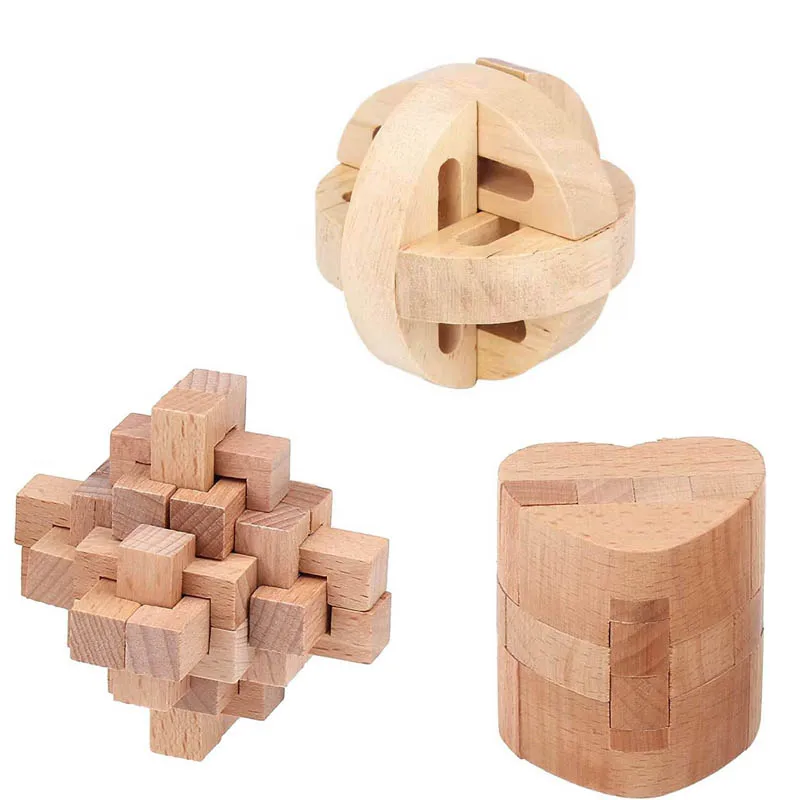 3D Wooden Brain Teaser Puzzles For Adults And Kids Rompicapo Difficili Juego De Ingenio gli amori difficili