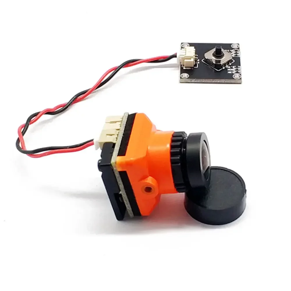 Caméra FPV 1500TVL 2.1mm Noir/Orange pour Drone