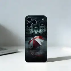 Resident Evil Black Silicone Phone Case - iPhone 14 Pro (Z1)