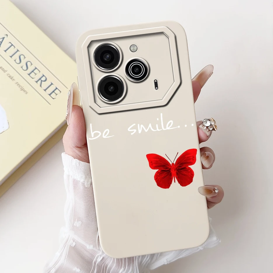 Cute Fashion Painted Soft TPU Phone Case - 6.78'' Cover with Bumper Protection