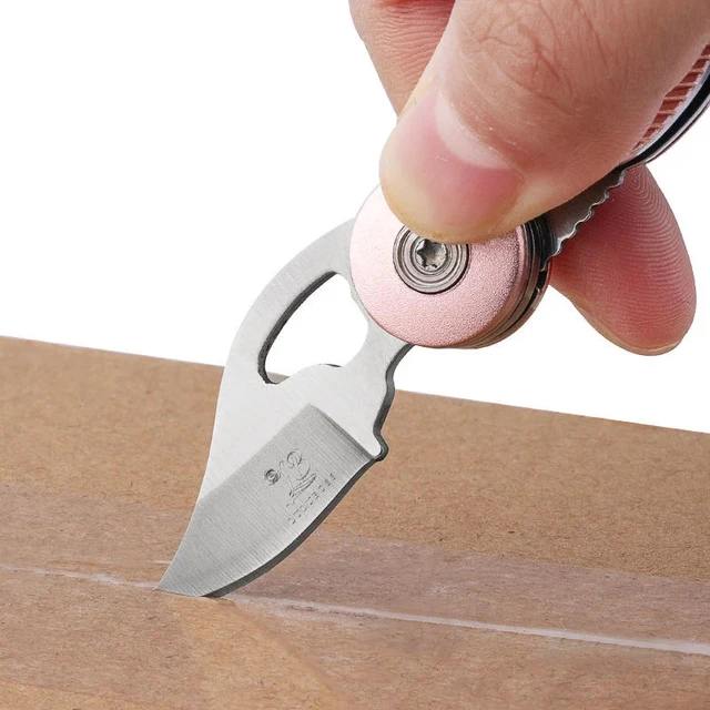 1 Stück Aluminiumlegierung Mini Tragbare Klappschlüssel Messer Klappmesser  Outdoor Multifunktionale Obstmesser Edelstahl Messer, aktuelle Trends,  günstig kaufen