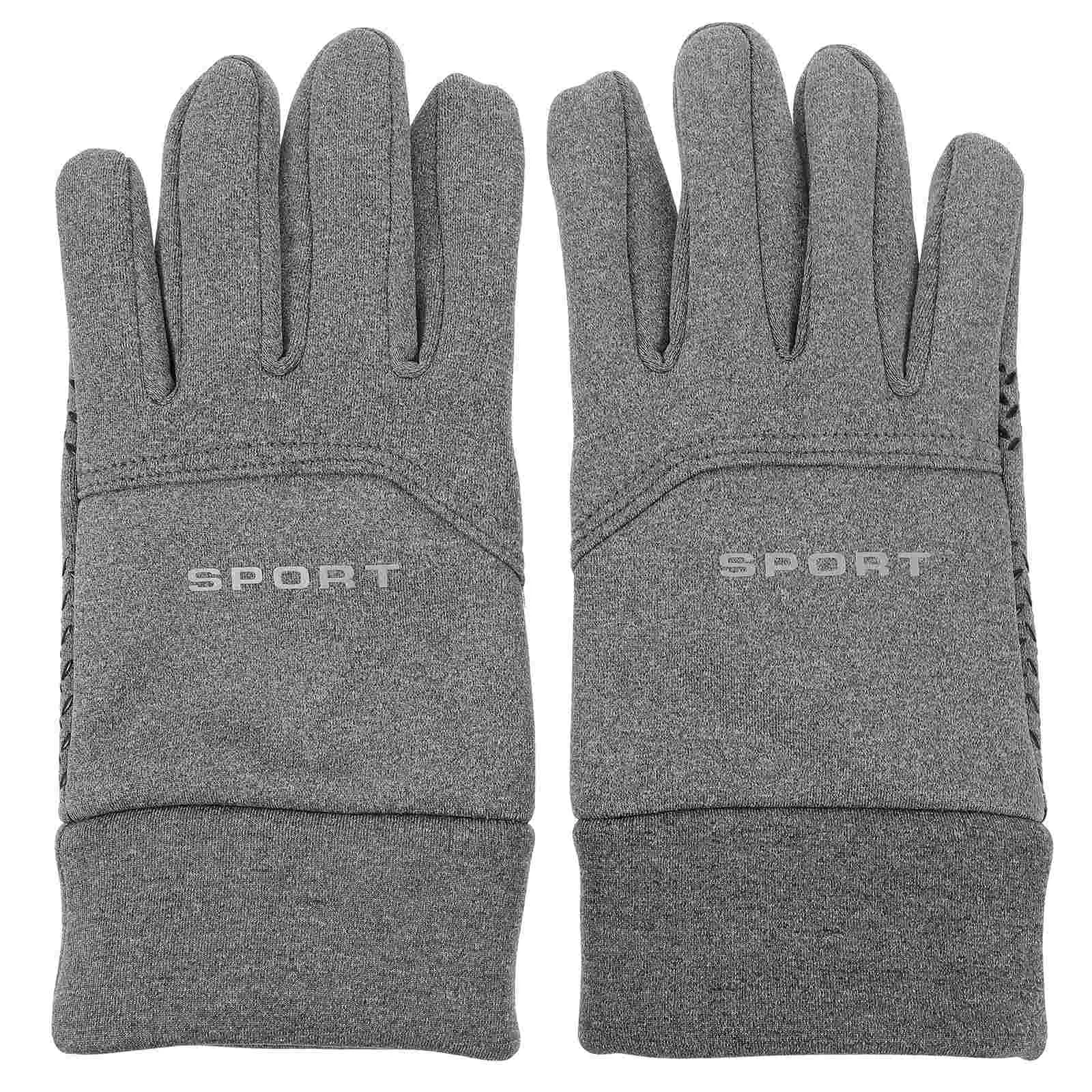 

Motorcycle Riding Gloves Winter Men Autumn And Cold Weather Fitness Polyester Touchscreen Woman Mens Fingers