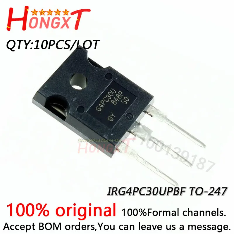 

10PCS 100% NEW IRG4PC30U G4PC30U IRG4PC30UPBF TO-247 FET 12A 600V