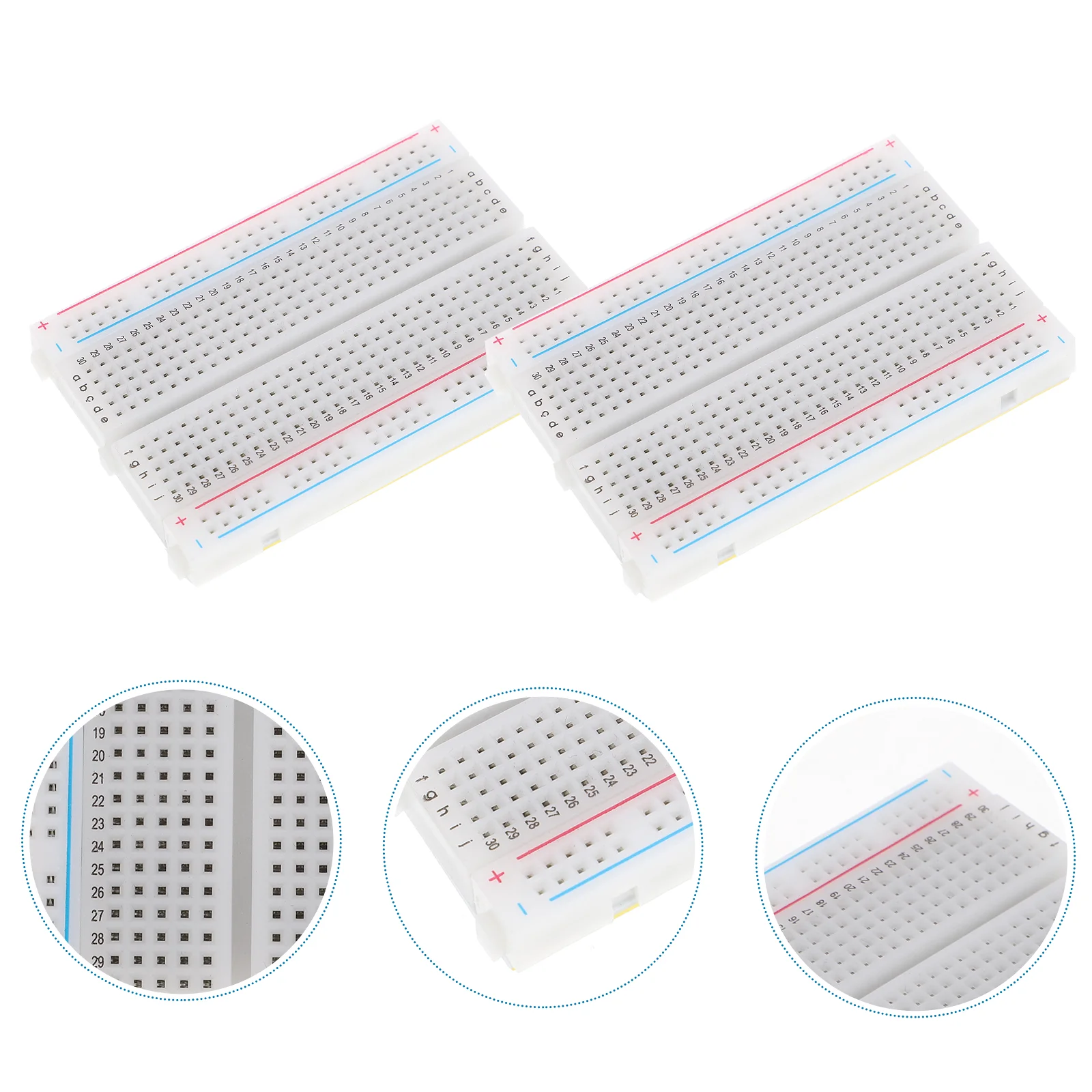 

Electronic Kit Solderless Bread Board Breadboards Distribution Connecting Blocks