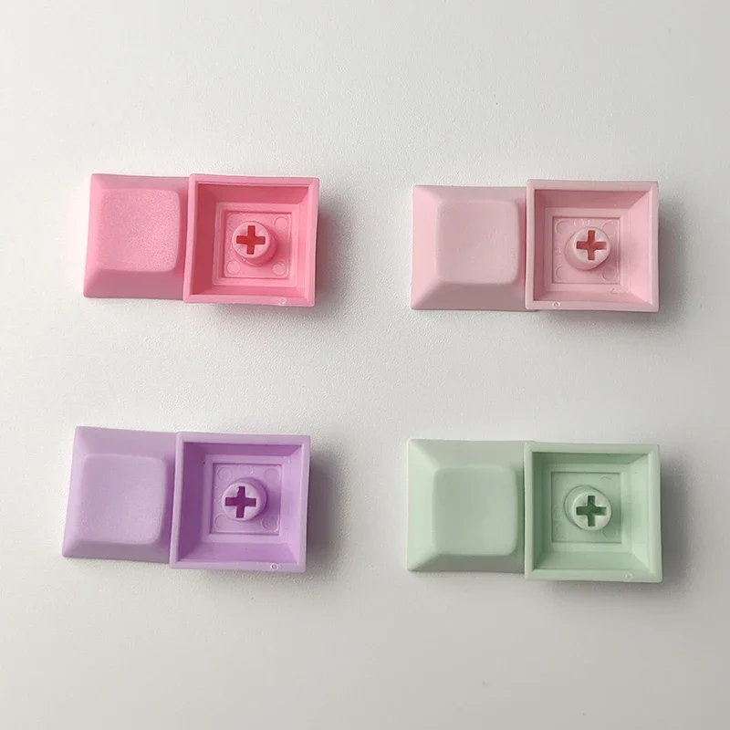 Dsa Altura 1u Keycap Pbt em Branco Cor Misturada Preto Branco Vermelho Cinza Roxo Azul Adequado para Teclado Mecânico mx Jogadores Personalizados - Imagem 6