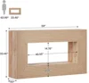 59-Inch Long Console Table for Living Room, Narrow Wood Entryway Table, Sofa Table with Storage, Farmhouse Behind Couch Table 2