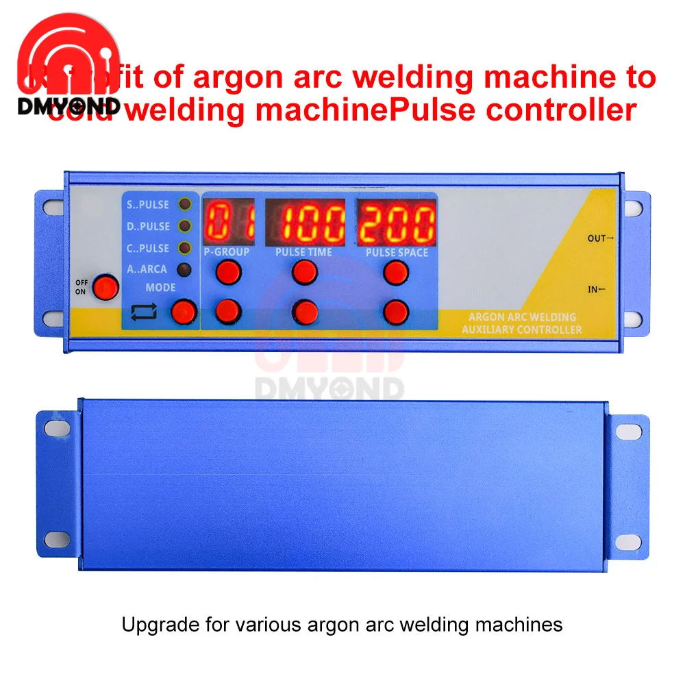 Argon Arc Welding Retrofit Cold Welder Controller Machine Argon Arc Welding Pulse Controller Spot