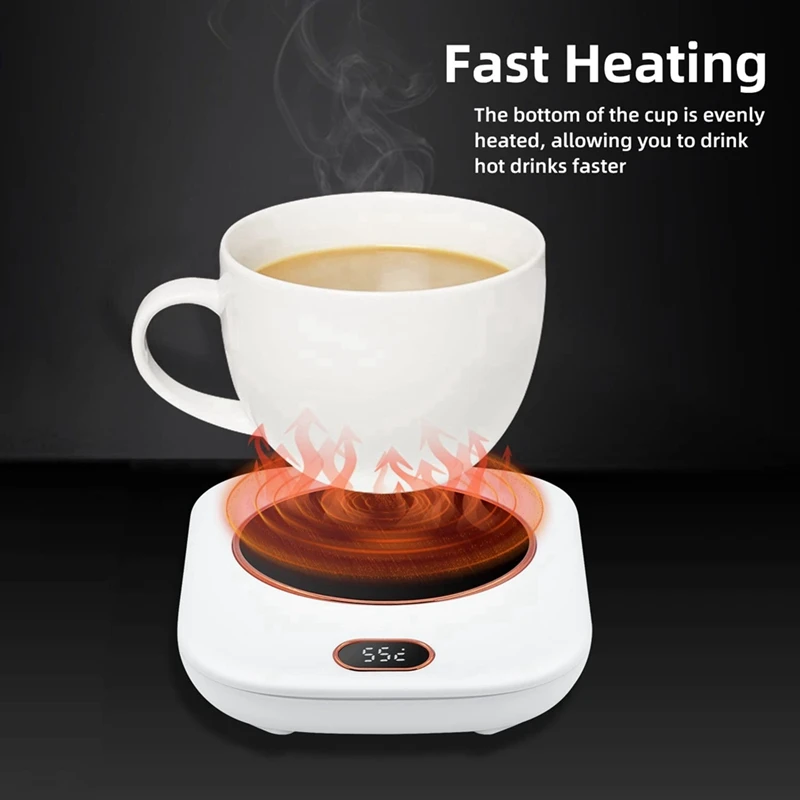 Dropship 1pc Electric Coffee Warmer; Smart Coffee Mug Warmer With