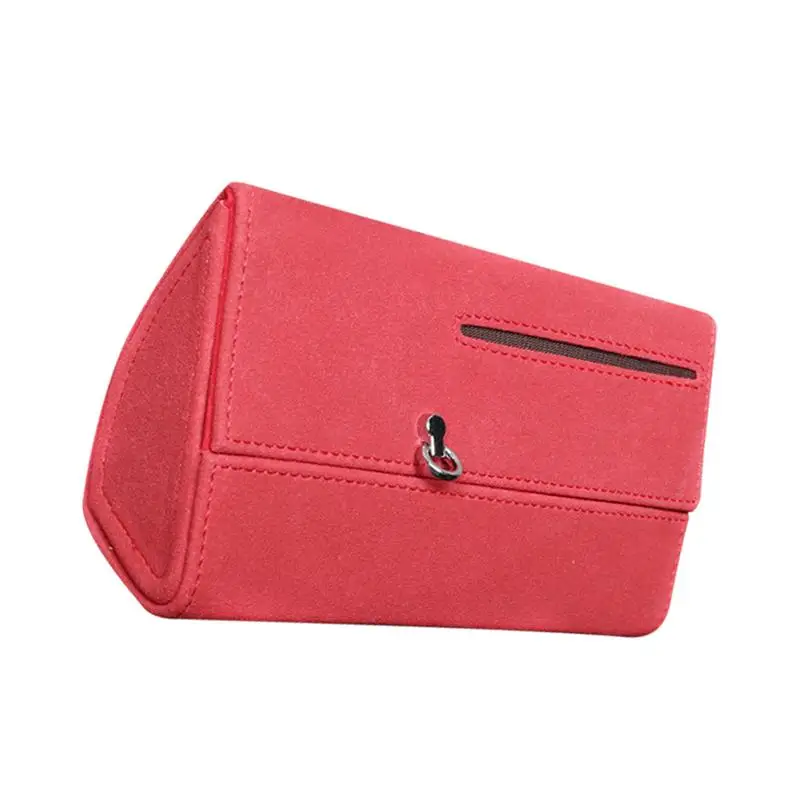 

Car Glasses Holder Visor Sunglasses Case With Card Case Glasses Clip Storage Box With Magnet Closure Protective Storage Case