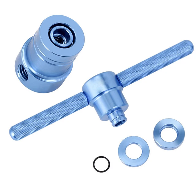 Set Pressa Cuscinetti Per Bicicletta - Professionale Per Mozzi E Cuscinetti Centrali (Blu) - Foto 6