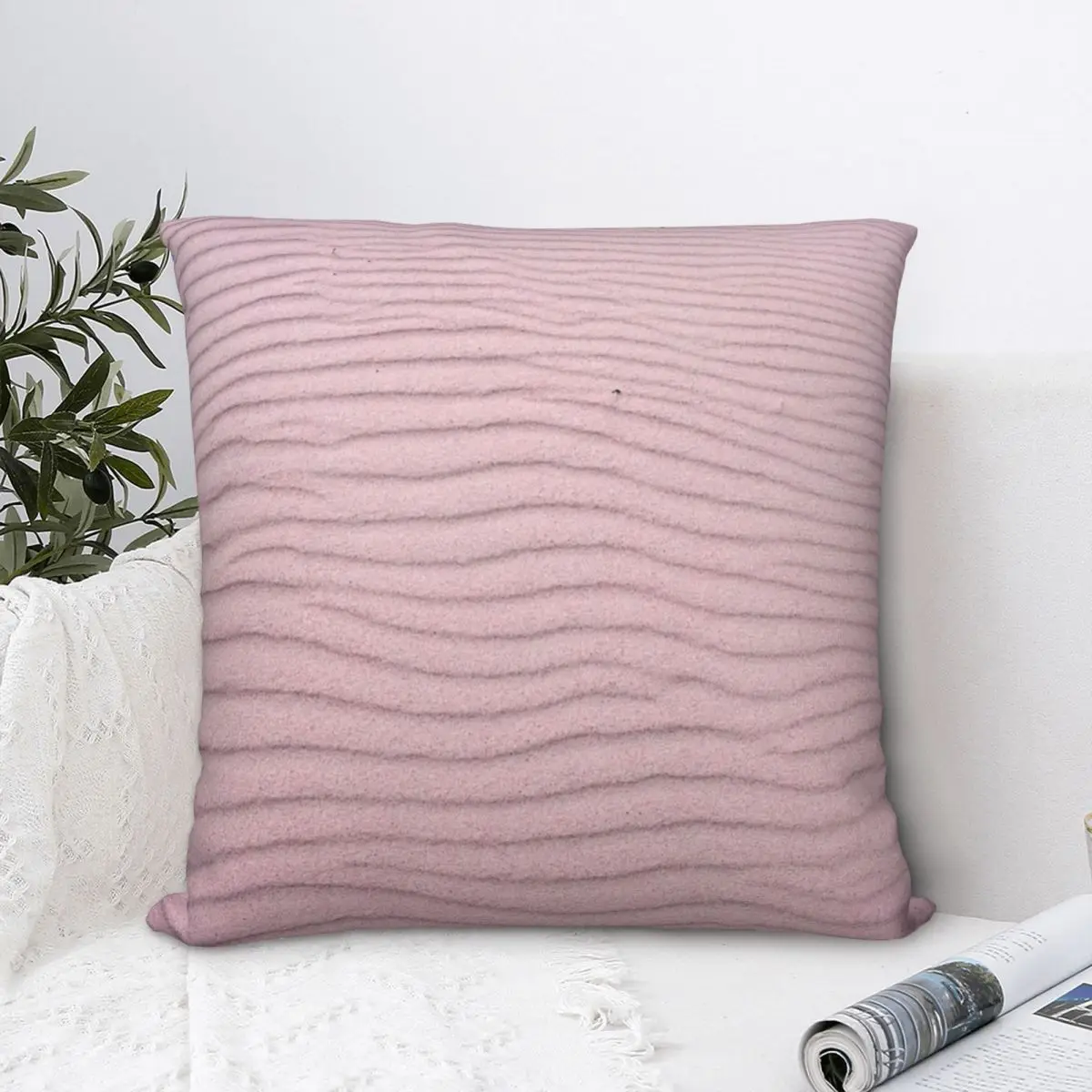 Beach Square Pillowcase Polyester Pillow Cover Velvet Cushion Zip Decorative Comfort Throw Pillow For Home Sofa