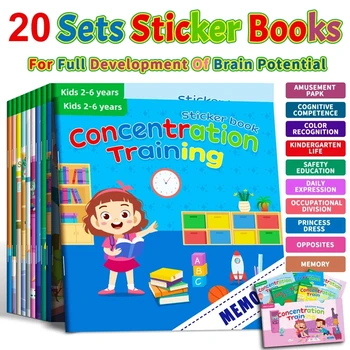 Montessori Sticker Books 1