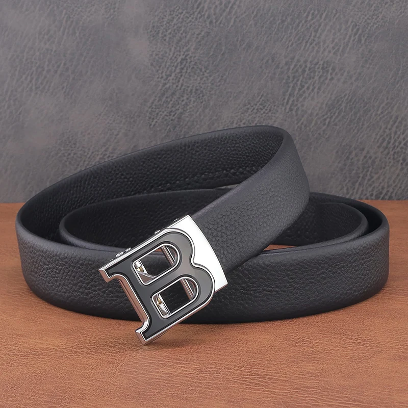 Black silver buckle1