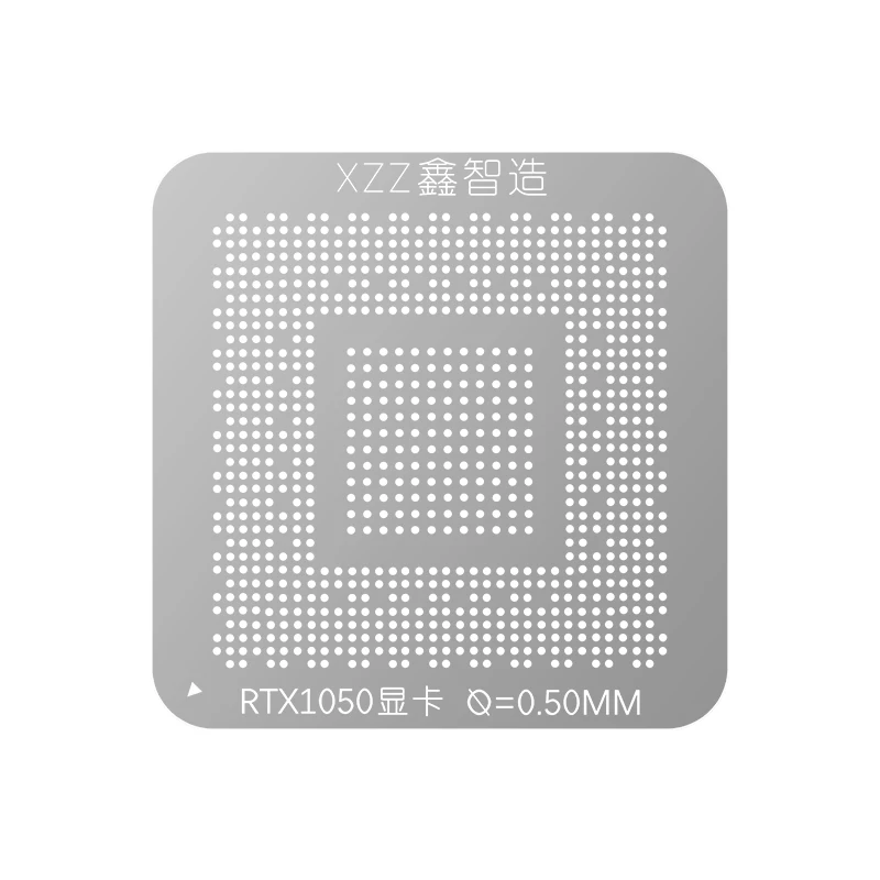 XZZ RTX 1050/1060/2060/3060/4070/4090 Graphics Card BGA Reballing Stencil INTEL/ NVIDIA/ ATI Video Chips Tin Template Steel Mesh