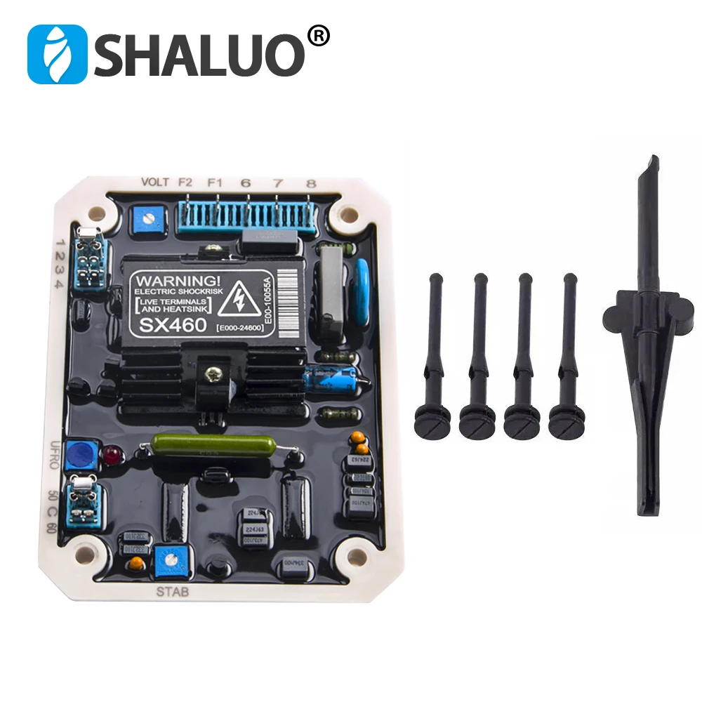 Estabilizador Regulador de Tensão Automático Gerador Sx460 Avr Sx440 Módulo de Controle de Excitação Peças sem Escova do Gerador As440 2023
