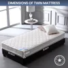 Home Life 6 inch Twin Bed Mattress - Hybrid Euro Top Comfort Sleep - Eco-Friendly, Breathable Innerspring Twin Size Mattress 3
