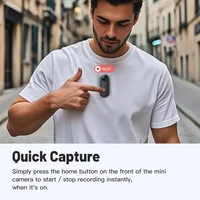 4K HD Motorcycle Mini Recorder Finger WIFI Action Camera Lightweight POV Motorcycle Road Sport Cam Bicycle Vlog Pet Body Camera 4