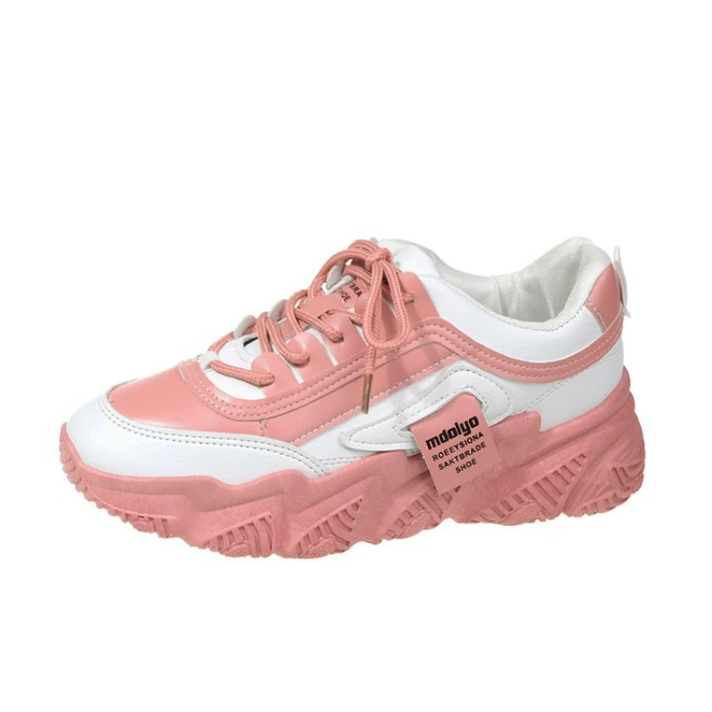 Shoes Female 2023 Spring New Running Shoes Thick Sole Elevated Casual Sports Shoes Female Designer Shoes