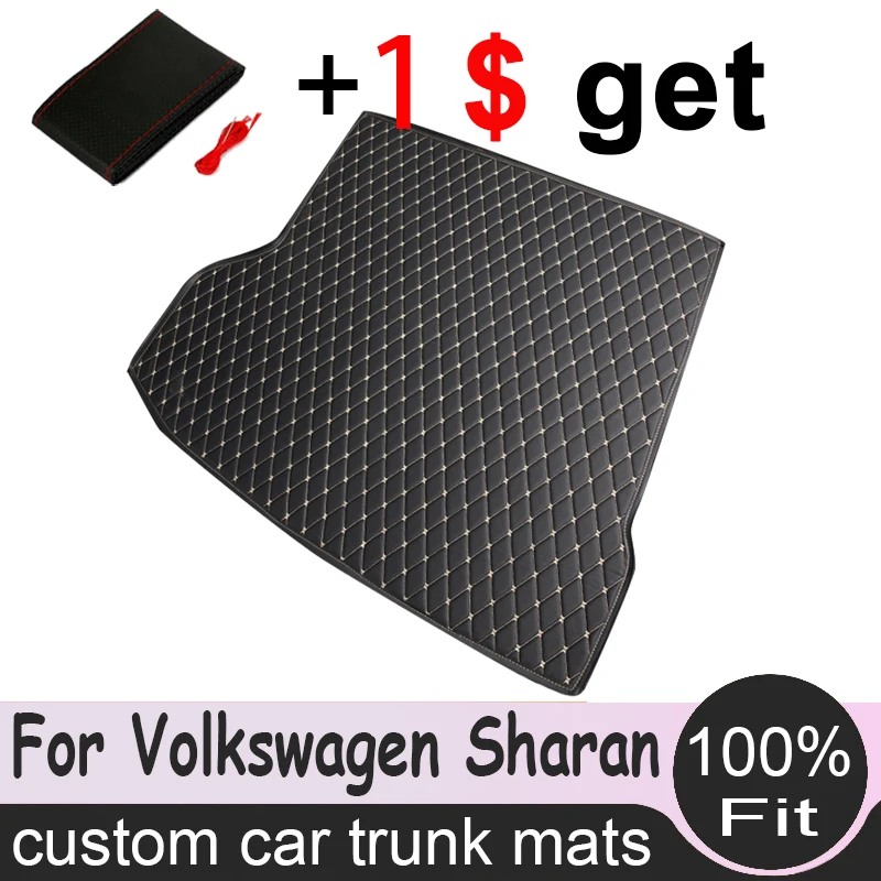 

Коврик для багажника автомобиля Volkswagen Sharan 2012 2013 2014 2015 2016 2017-2019