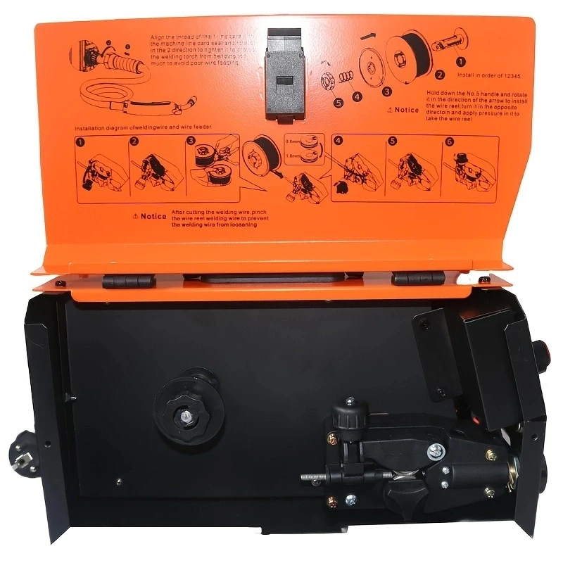 220V 2 IN 1 MIG200 Professional Thin Plate Electric Inverter DC MIG Welder No Gas Welding And ARC MMA Welding Machine Equipment