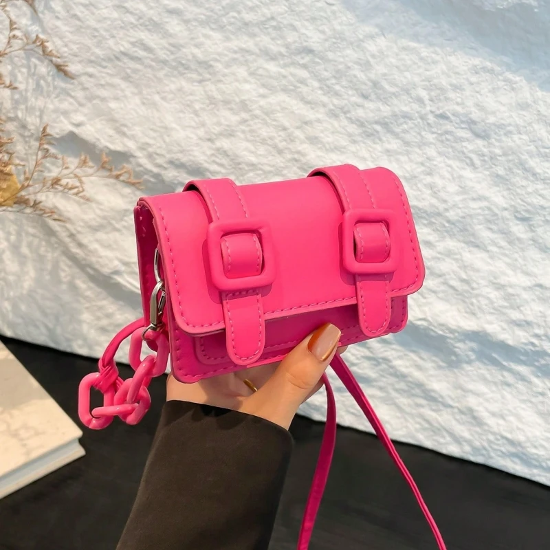 2025, modische Miniatur-Crossbody-Tasche in Lippenstiftform für Damen im Herbst/Winter, vielseitige kleine Umhängetasche – Detail 2