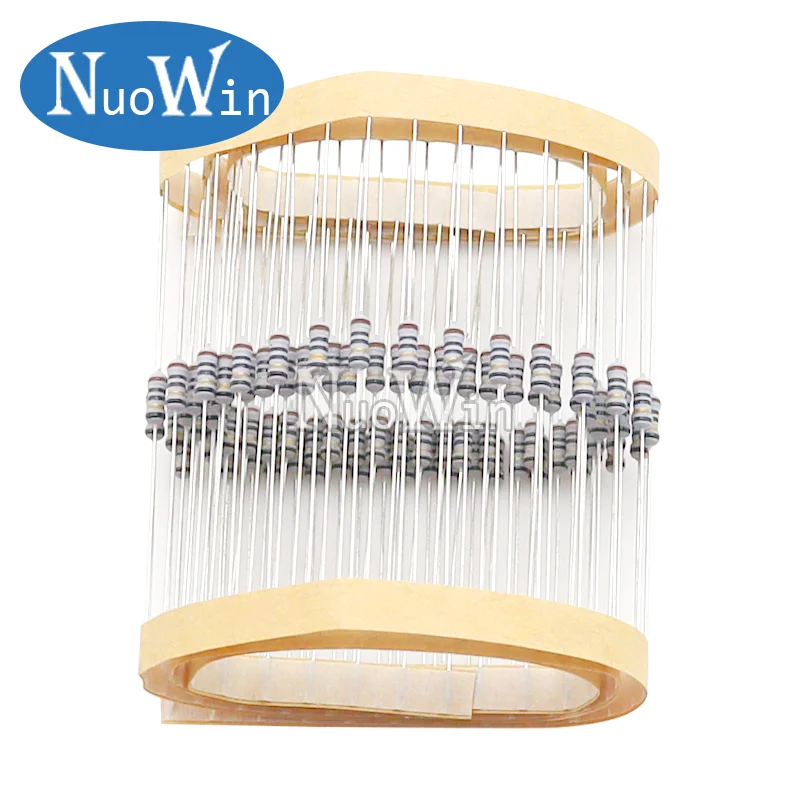 Wirewound Resistor 20pcs/lot 1/4W 0.25W 5% 0.5R 1R 2.2R 3.3R 10R 0.5 1 2.2 3.3 3.9 4.7 5.1 10 ohm