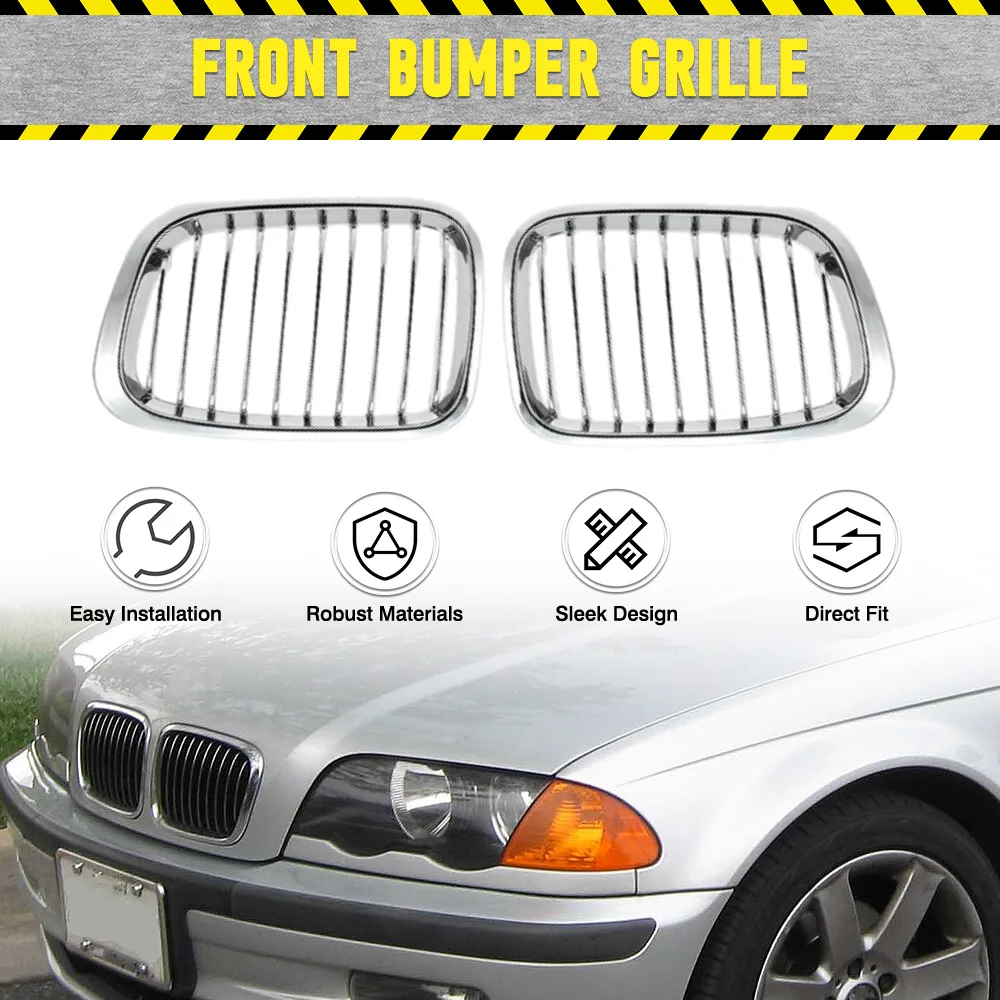 BMW E46 4   ̽ Ʈ 1998-08/2001 51138208489 51138208490  2Pcs ũ Ʈ ĵ  ׸ ׸
