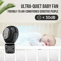 Camping en plein air réunion de famille ventilateur froid mobile 8000mAh ventilateur de Camping Portable avec lanterne LED et crochet de suspension-35H Rechargeable 3
