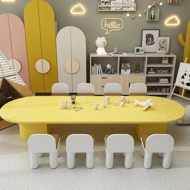 Children Tables Student Desk Kids Room Small Set Elementary Chair School Furniture Children's Childrens Classroom Table Study