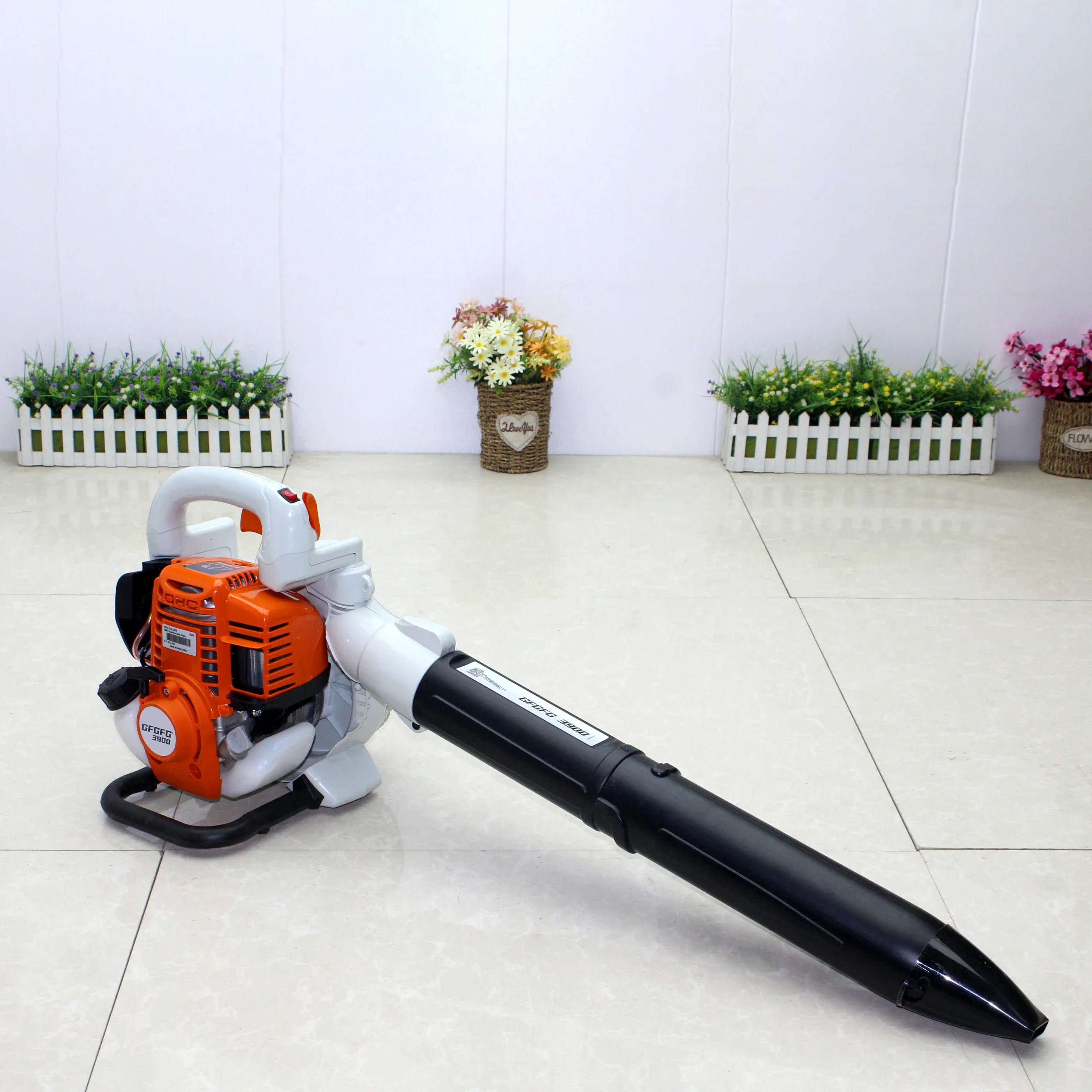 3900 4행정 리프 블로워 백팩 37.7CC 고출력 스노우 블로워 도로 먼지 제거 바람 진공기