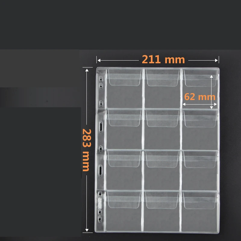 Coins Collection Album Coin Collection Album Money Collection Album Page Coin Album PVC Collection Book Collection Coin Holders Protection Album AB-0004