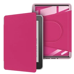 Colorsoft 360° Rotating Magnetic Detachable Stand - Paperwhite 12th 2024 (Shocking Pink)