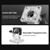 800W Electric Trimmer 33000RPM Compact Wood Router Tool Copper Motor 6-Speed Adjustable Woodworking DIY Trimming Milling Machine 5