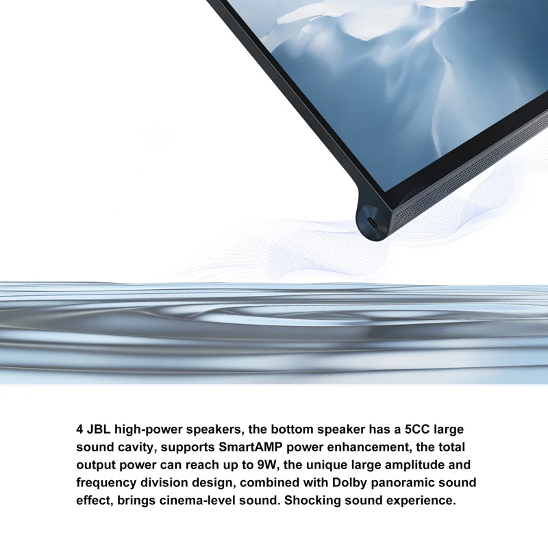 Lenovo Yoga Pad Pro Tablet 8GB 256GB ROM 13 Inch 2K LTPS LCD Screen Snapdragon 870 Octa Core HDMI In 10200mAh Battery Android 11