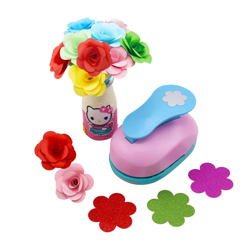 Large Scrapbooking Punches DIY Craft Paper Punch EVA Card making Embossing device Puncher Stationery Creative Kids Gif 3'' 7.5cm